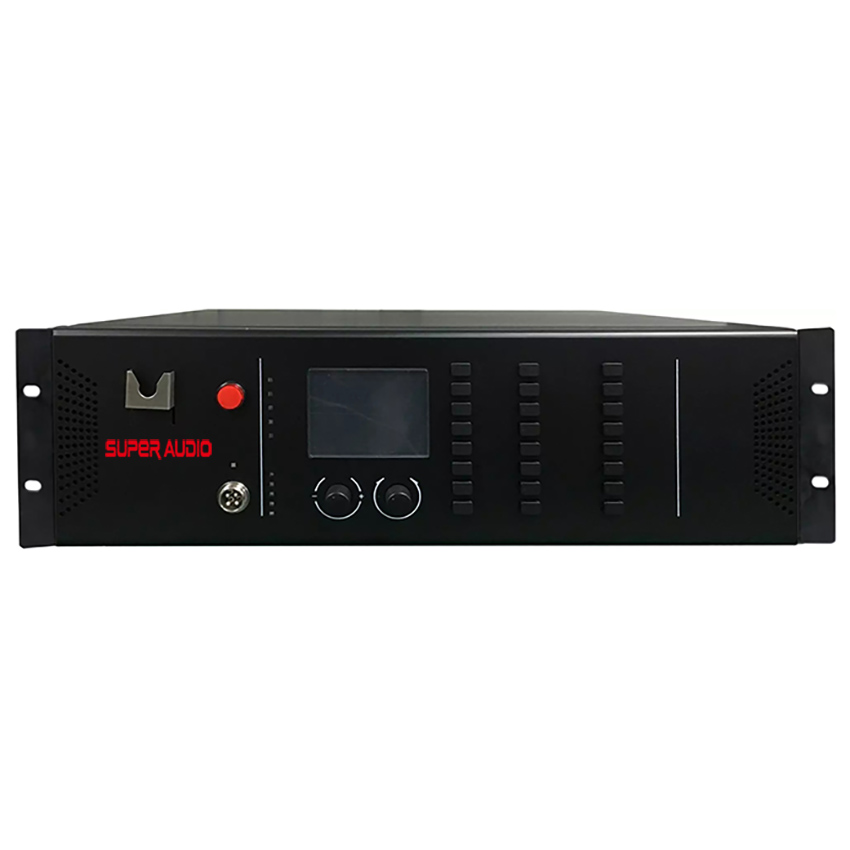 En 54 PA public address and voice alarm system Master Control Unit with built-in 500W Class-D amplifier