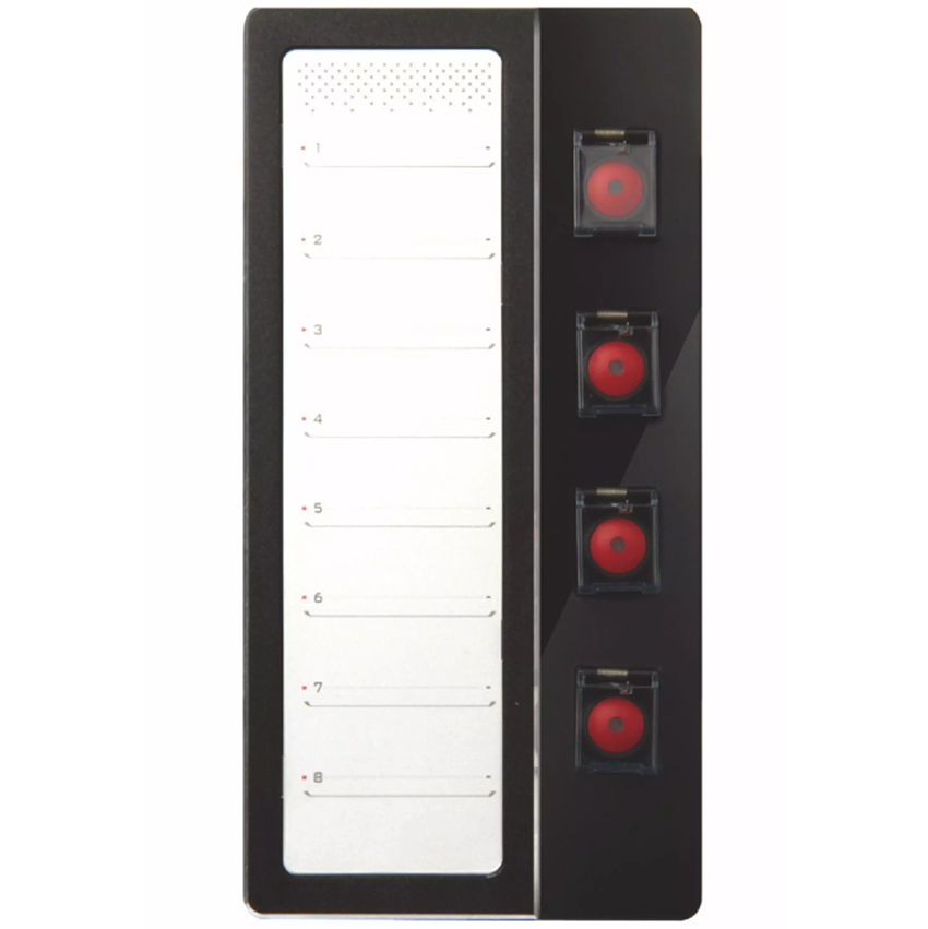 EN54 voice alarm system call station extension keypad 