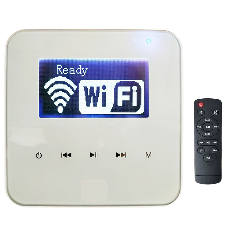 WIFI / bluetooth touch screen amplifier for wall mounting