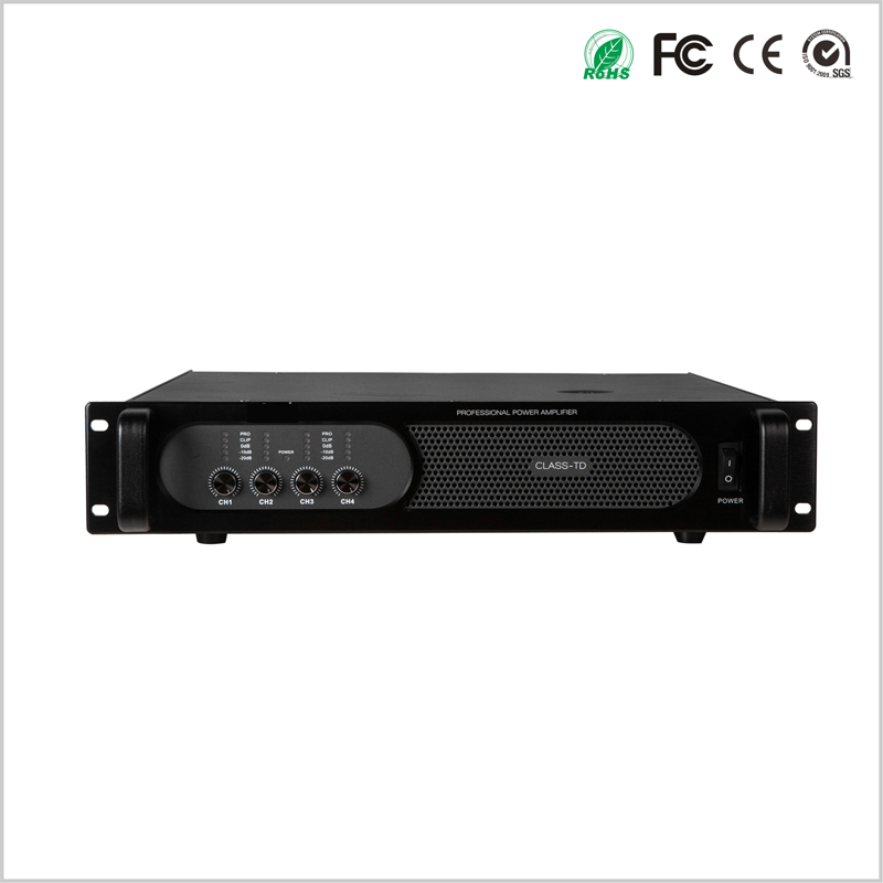 4 Channel  2U Power Amplifier