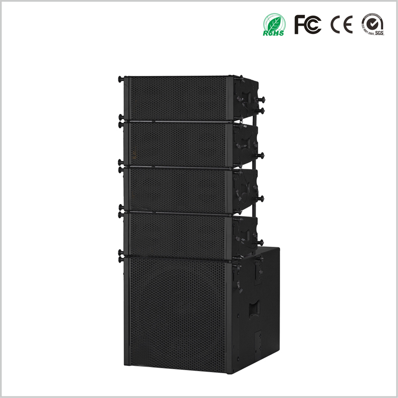 2 Way Dual 4 Inch Line Array Speaker