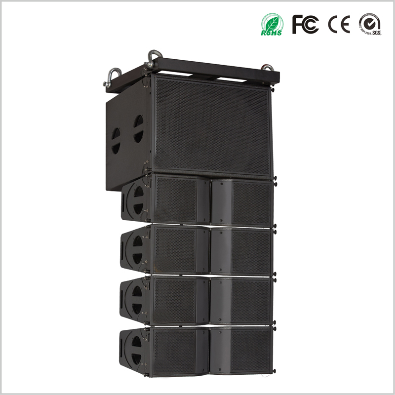 3 Way Dual 12 Inch Line Array Speaker