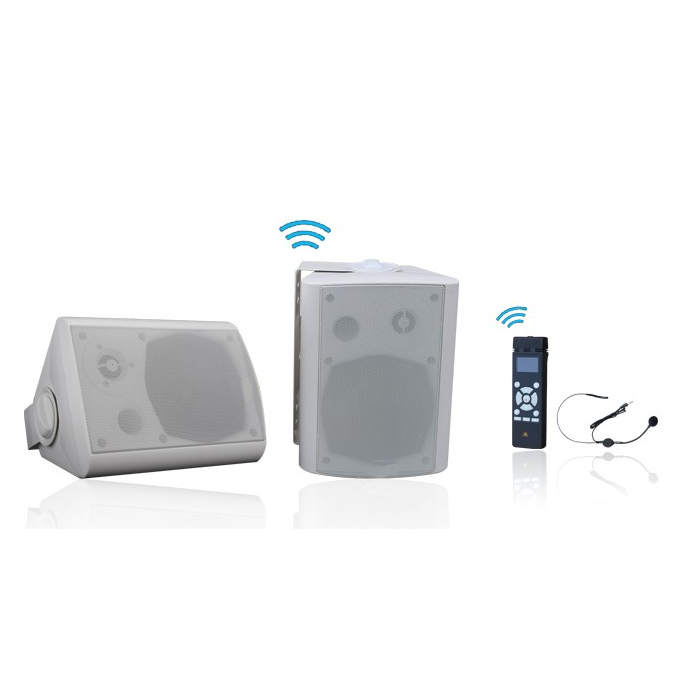  2.4G Paired Powered Wall Mount Speaker For Teaching System 