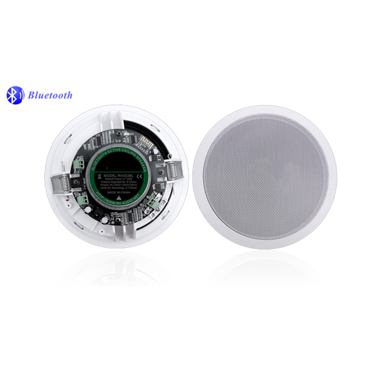 10W Active Blue tooth Ceiling Speaker with All-in-one Solution