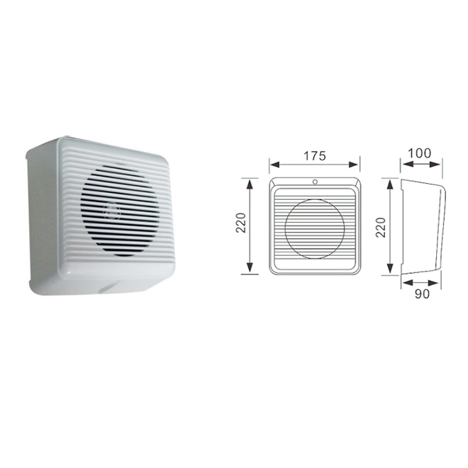  wall mount mini speaker