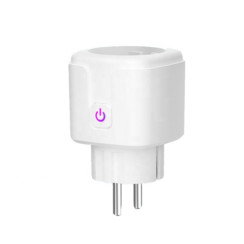  EU Standard 16A Tuya Alexa Google Home WiFi Wireless Home Smart Plug WiFi 