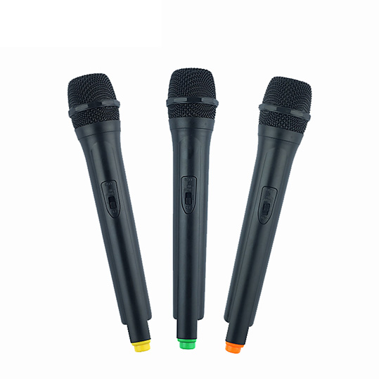 Simulation Lip Synching Mic Sing Wireless Props Stage Performance Karaoke Microphone Toy 