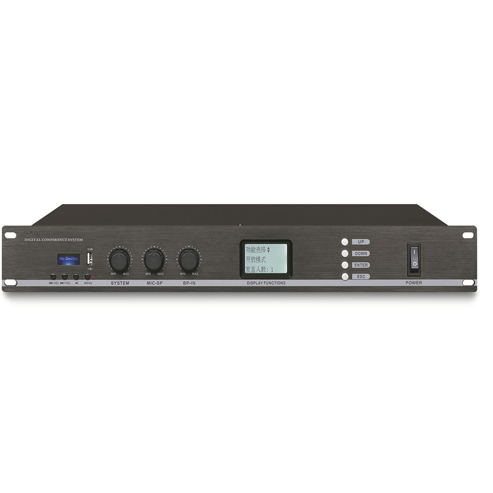 Paperless conference discussion controller